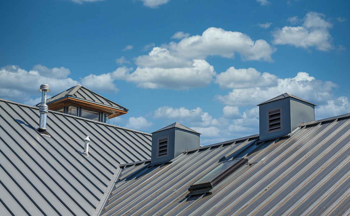 residential metal rooftop
