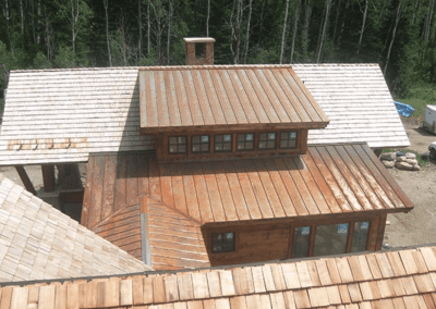 mountain metal roof