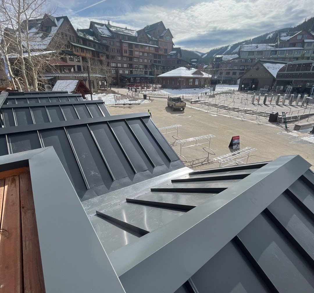 ski area metal roof